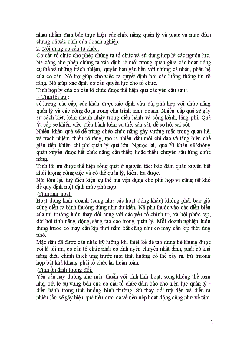 image for page Phương pháp xây dựng cơ cấu tổ chức của một doanh nghiệp