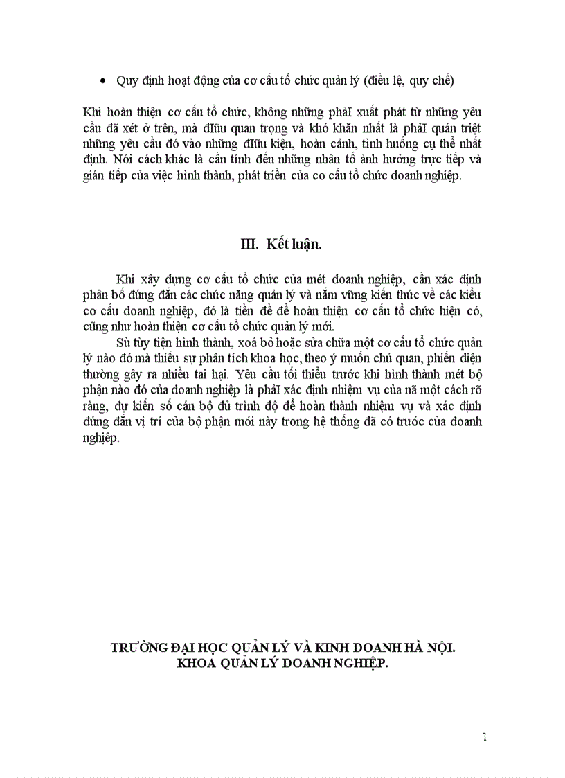 image for page Phương pháp xây dựng cơ cấu tổ chức của một doanh nghiệp