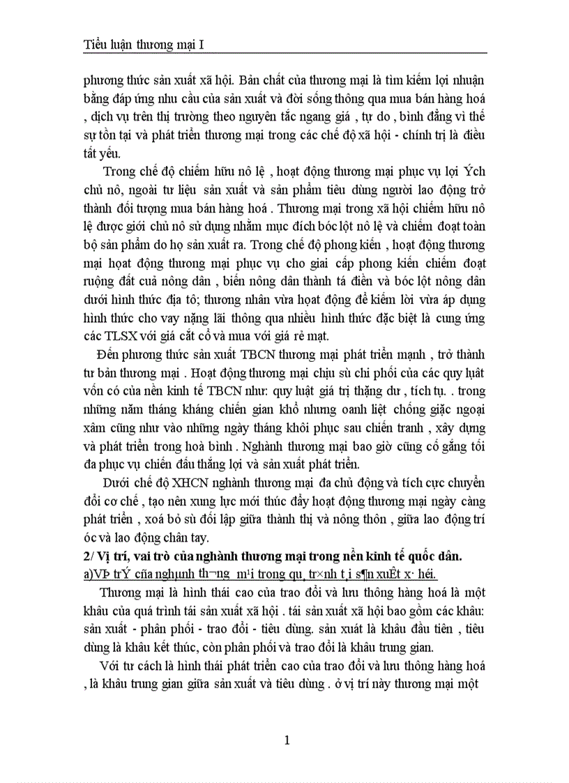 image for page Vị trí vai trò của nghành thương mại trong sự phát triển nền kinh tế thị trường theo định hướng xã hội chủ nghĩa