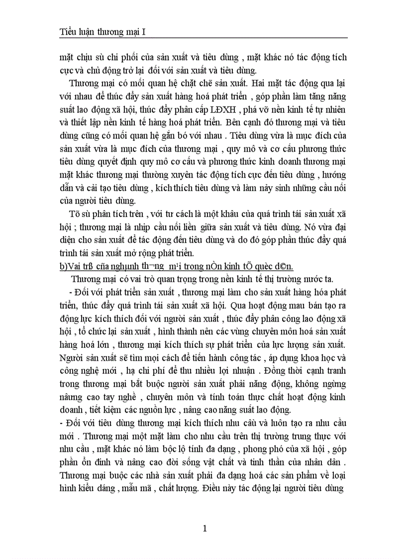 image for page Vị trí vai trò của nghành thương mại trong sự phát triển nền kinh tế thị trường theo định hướng xã hội chủ nghĩa