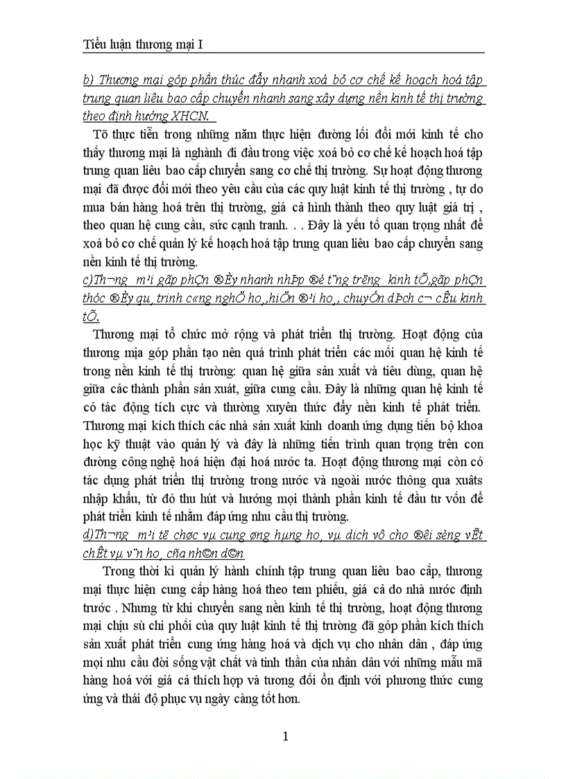 image for page Vị trí vai trò của nghành thương mại trong sự phát triển nền kinh tế thị trường theo định hướng xã hội chủ nghĩa