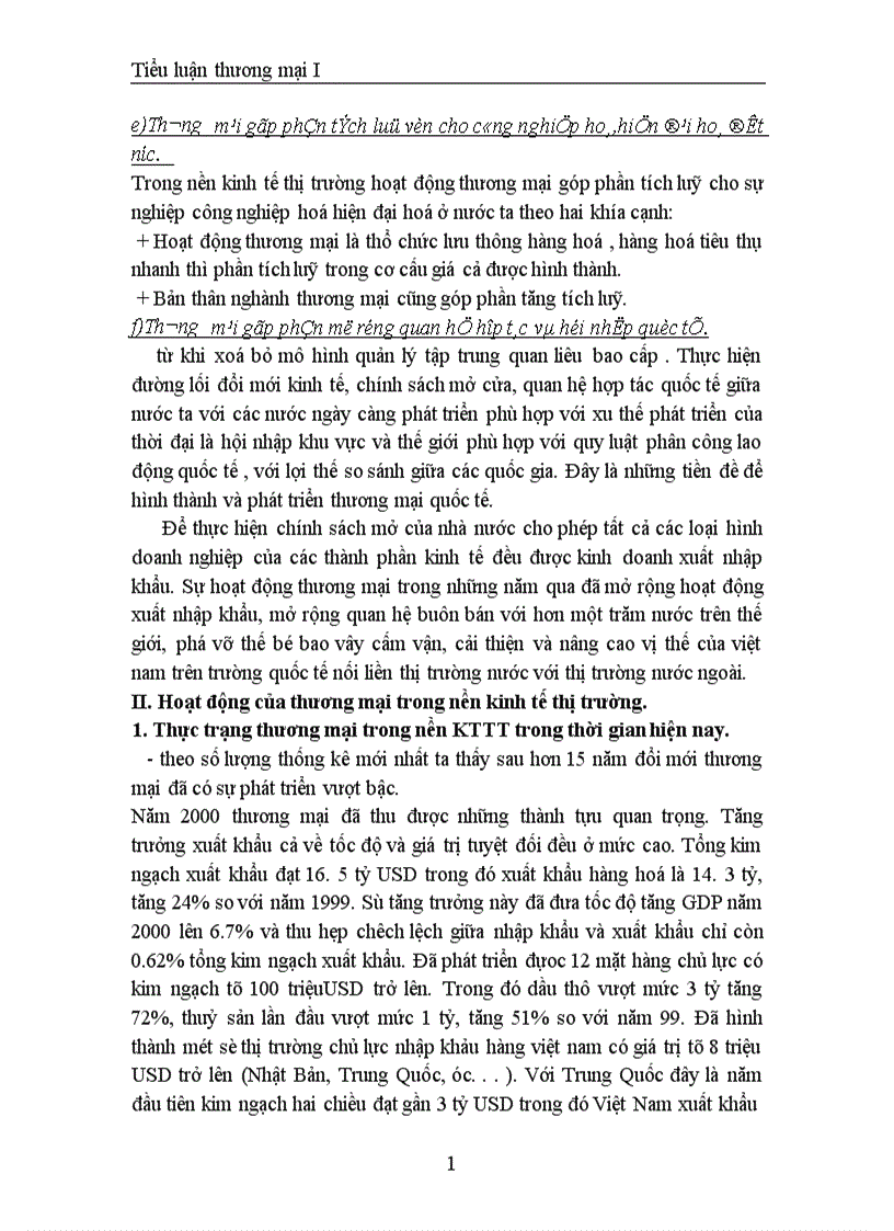 image for page Vị trí vai trò của nghành thương mại trong sự phát triển nền kinh tế thị trường theo định hướng xã hội chủ nghĩa