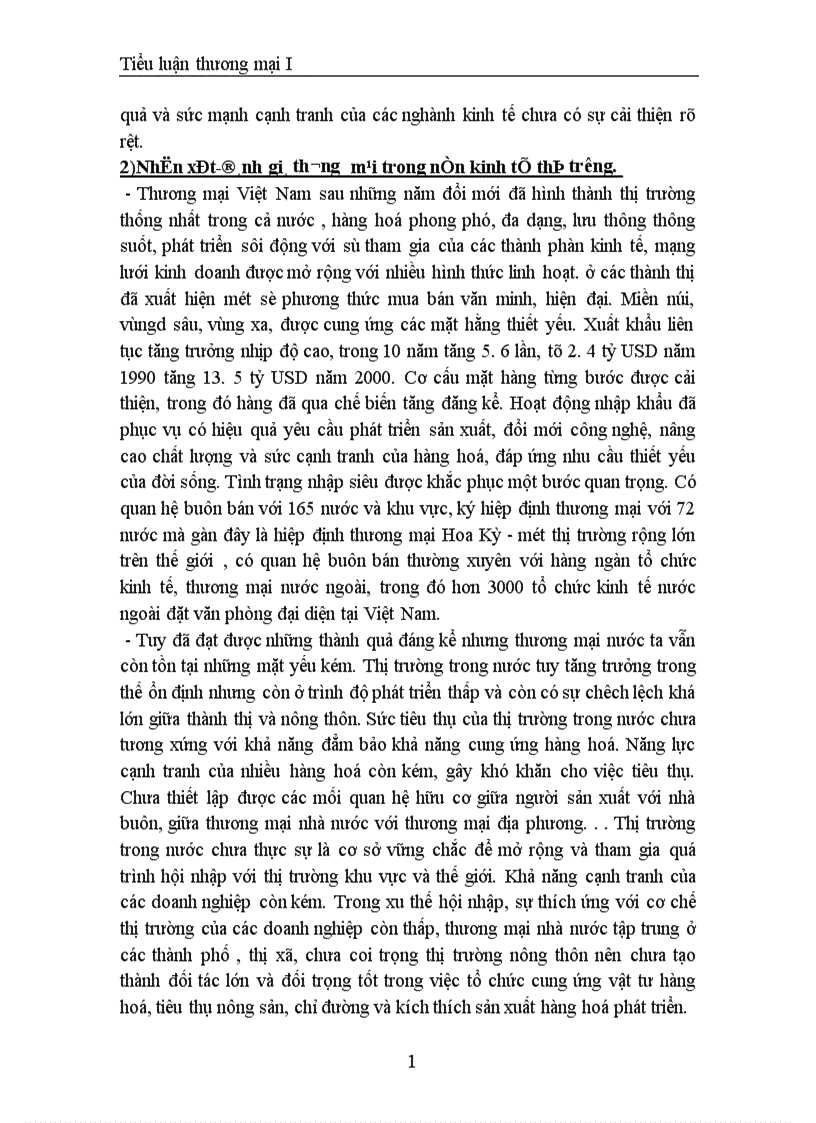 image for page Vị trí vai trò của nghành thương mại trong sự phát triển nền kinh tế thị trường theo định hướng xã hội chủ nghĩa