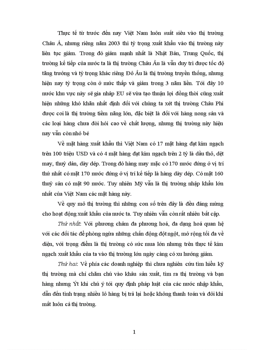 image for page Thị trường Mỹ đối với hàng hoá Việt Nam, những vấn đề đặt ra và giải pháp