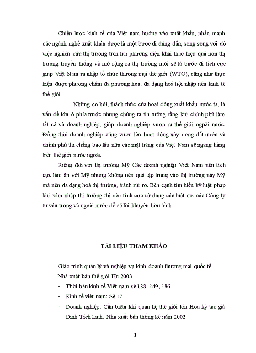 image for page Thị trường Mỹ đối với hàng hoá Việt Nam, những vấn đề đặt ra và giải pháp