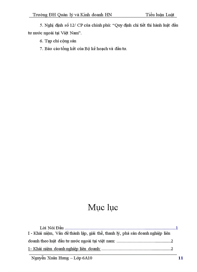 image for page Quyền và nghĩa vụ của doanh nghiệp liên doanh.