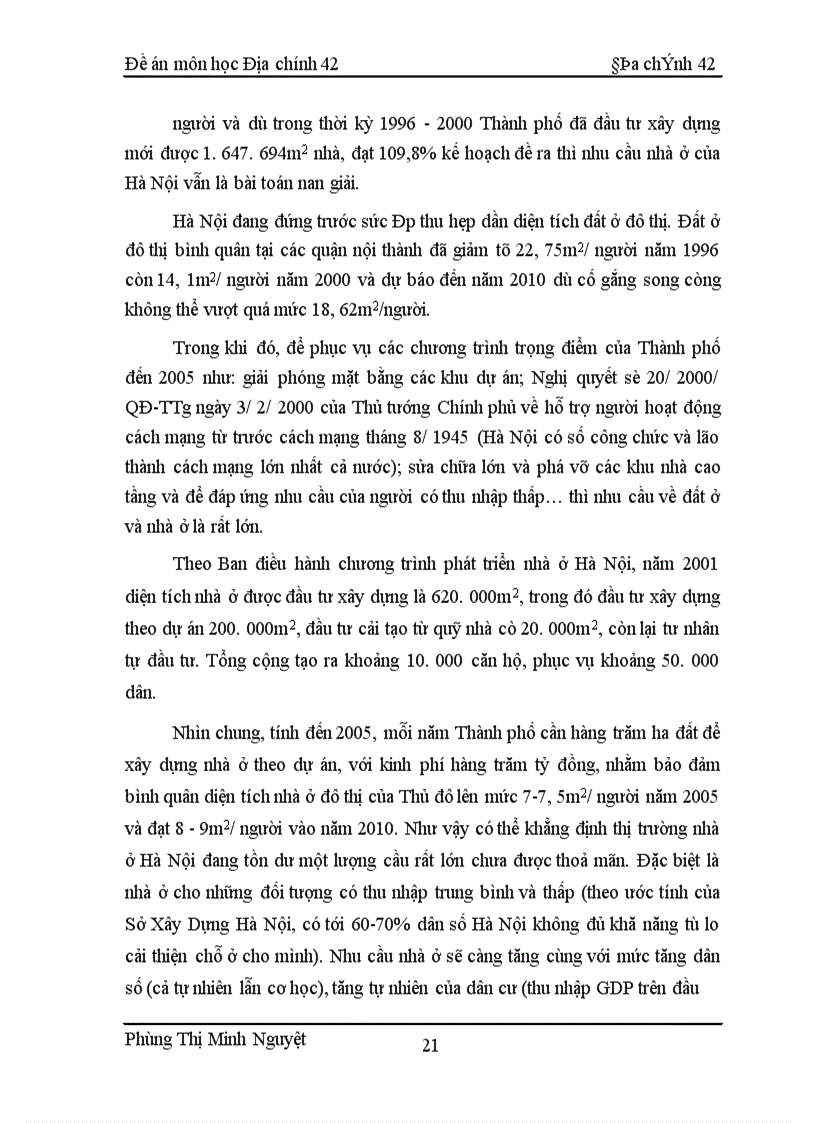 image for page Một số vấn đề về phát triển nhà ở trên địa bàn Thành Phố Hà Nội - Thực trạng và giải pháp