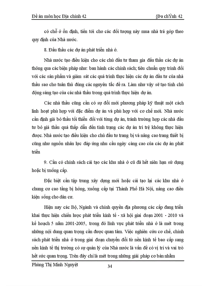 image for page Một số vấn đề về phát triển nhà ở trên địa bàn Thành Phố Hà Nội - Thực trạng và giải pháp