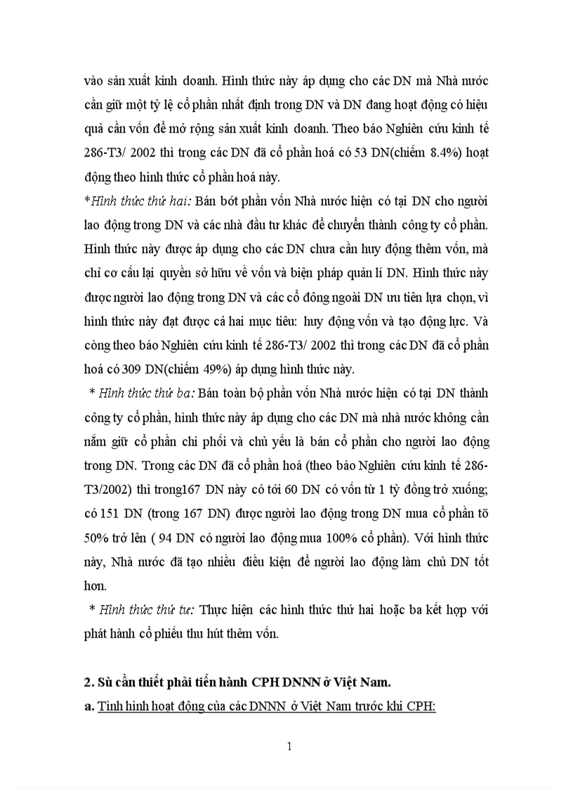 image for page Quá trình cổ phần hoá doanh nghiệp nhà nước ở Việt Nam. Tình hình cổ phần hoá doanh nghiệp nhà nước ở Bộ thương mại