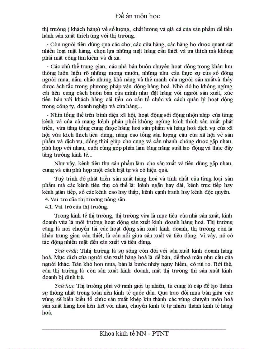 image for page Một số vấn đề về thị trường nông sản ở Việt Nam