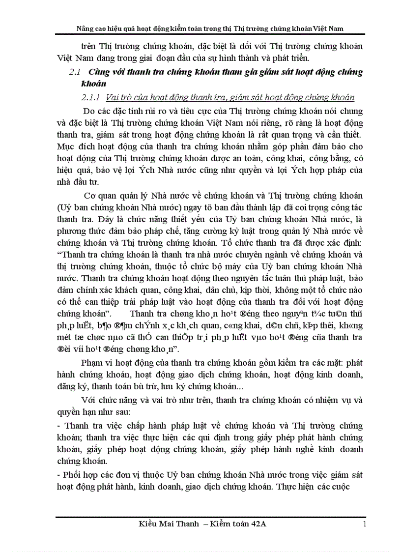 image for page Nâng cao hiệu quả hoạt động kiểm toán trong thị Thị trường chứng khoán Việt Nam