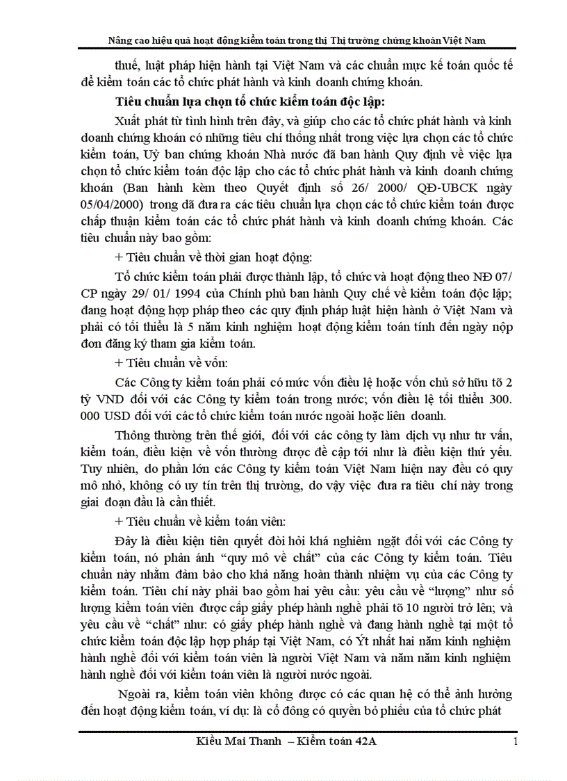 image for page Nâng cao hiệu quả hoạt động kiểm toán trong thị Thị trường chứng khoán Việt Nam
