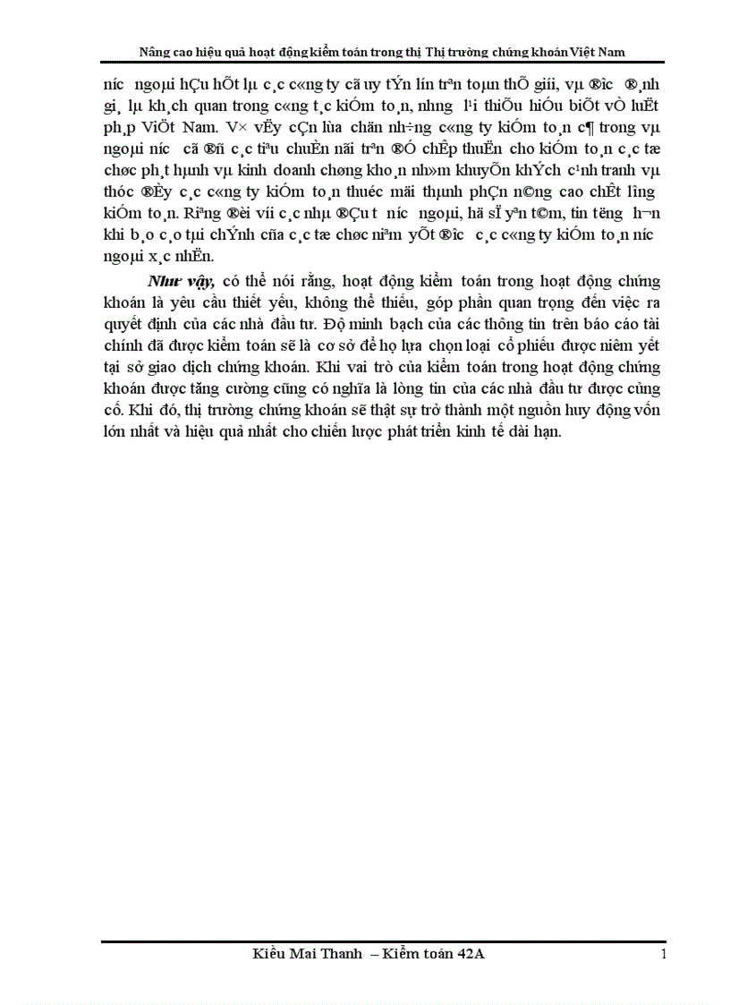 image for page Nâng cao hiệu quả hoạt động kiểm toán trong thị Thị trường chứng khoán Việt Nam