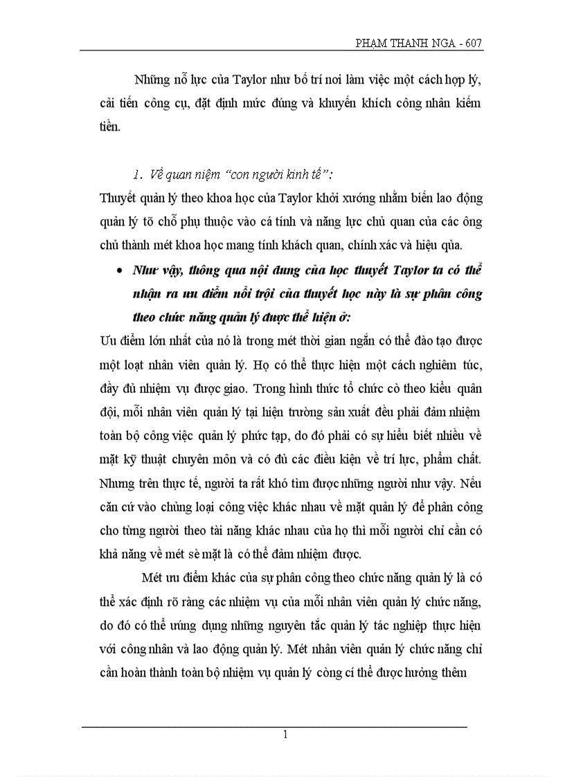 image for page Những yếu tố tích cực và hạn chế của thuyết quản lý theo khoa học của Taylor và vận dụng vào điều kiện Việt Nam