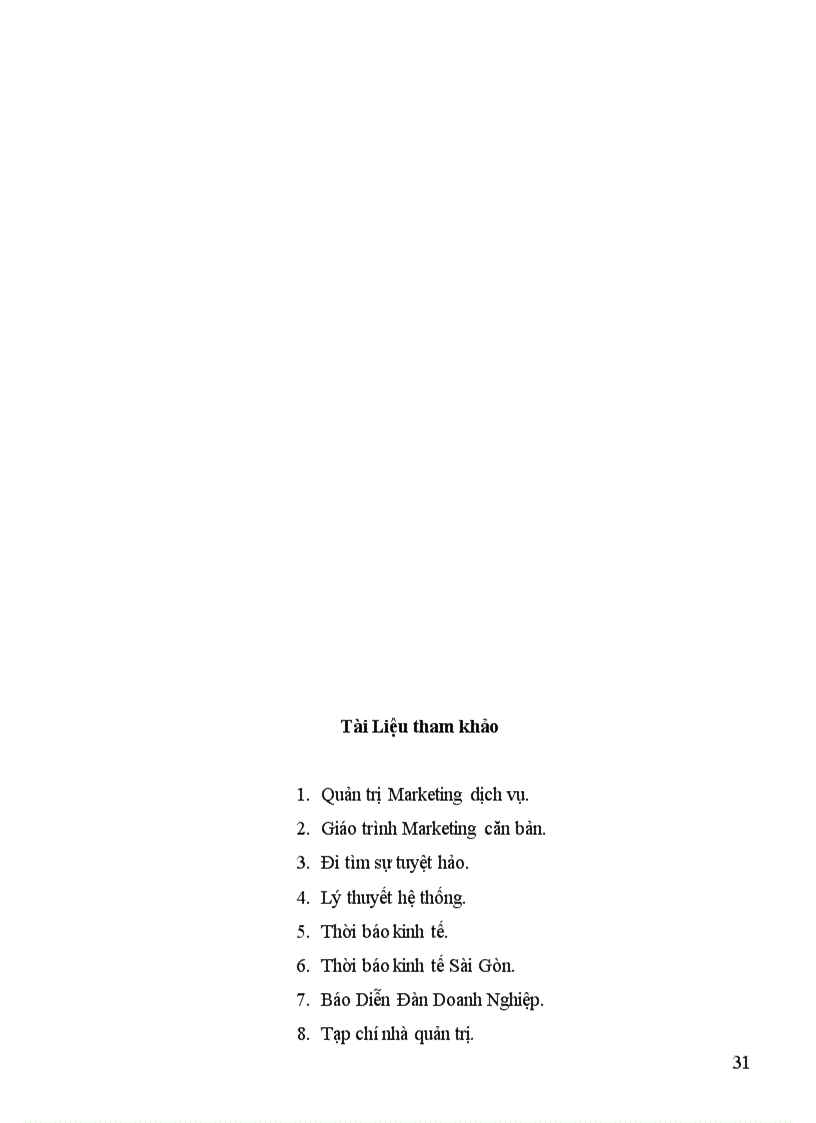 image for page Lý luận về doanh nghiệp dịch vụ và maketing dịch vụ