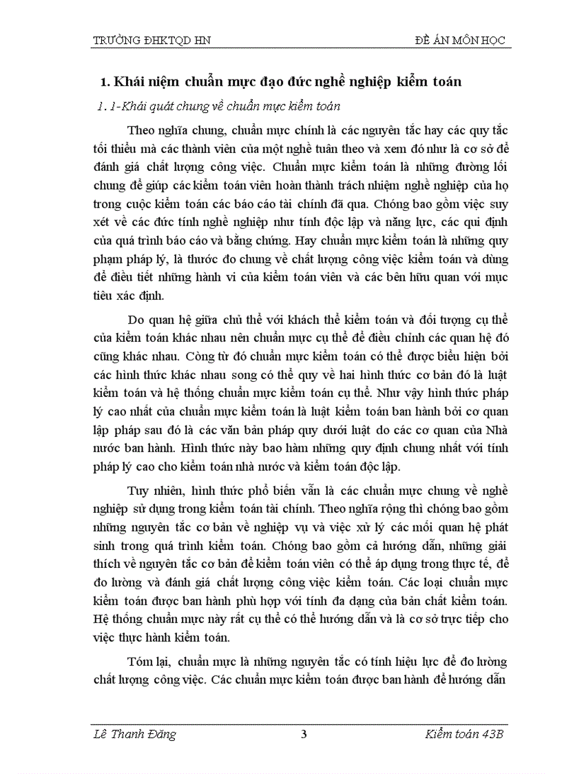 image for page Chuẩn mực quốc tế về đạo đức nghề nghiệp của kiểm toán viên và vận dụng vào điều kiện của Việt Nam