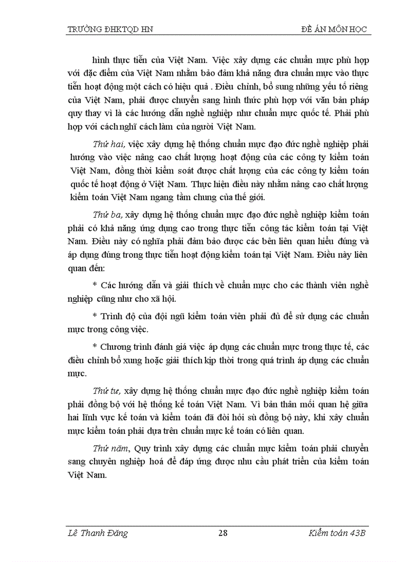 image for page Chuẩn mực quốc tế về đạo đức nghề nghiệp của kiểm toán viên và vận dụng vào điều kiện của Việt Nam