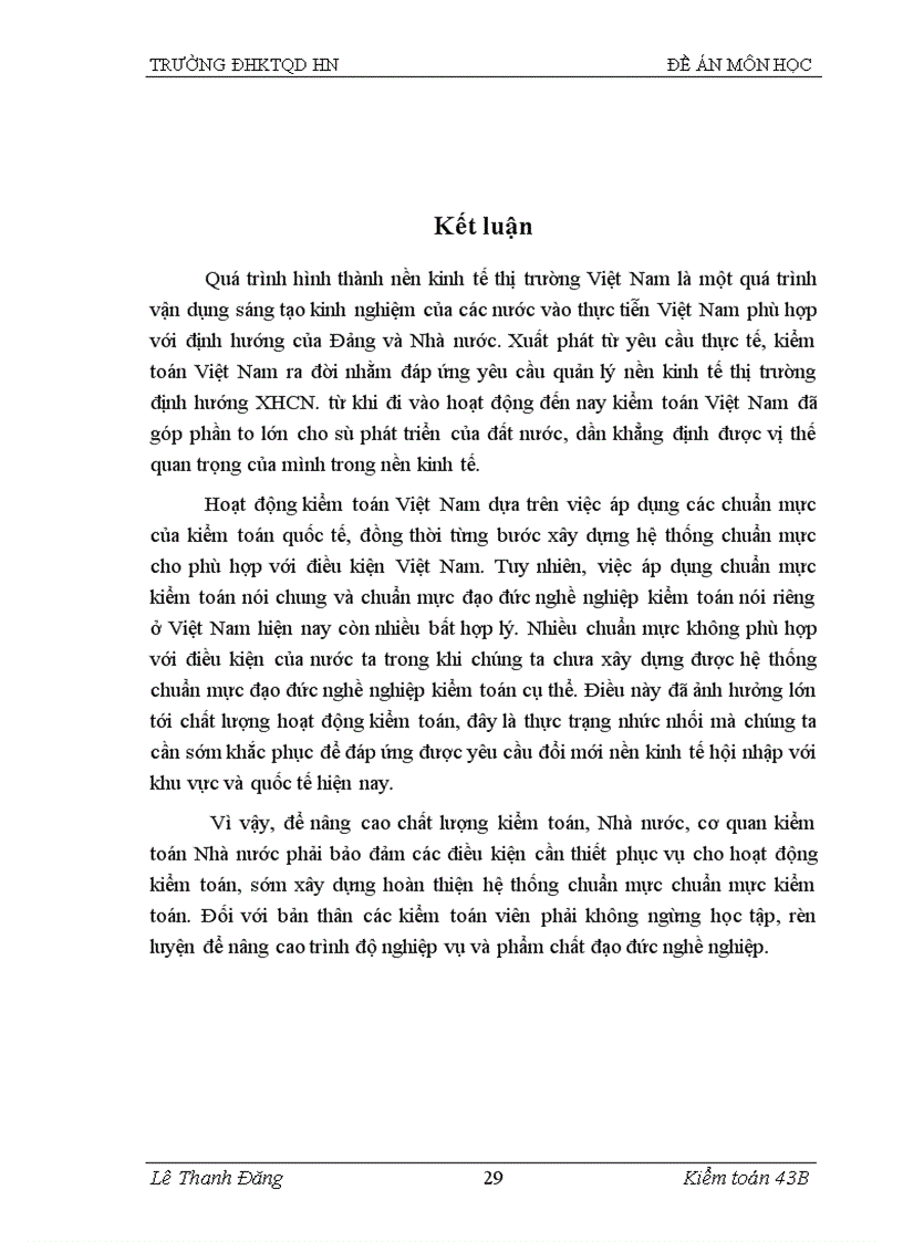 image for page Chuẩn mực quốc tế về đạo đức nghề nghiệp của kiểm toán viên và vận dụng vào điều kiện của Việt Nam