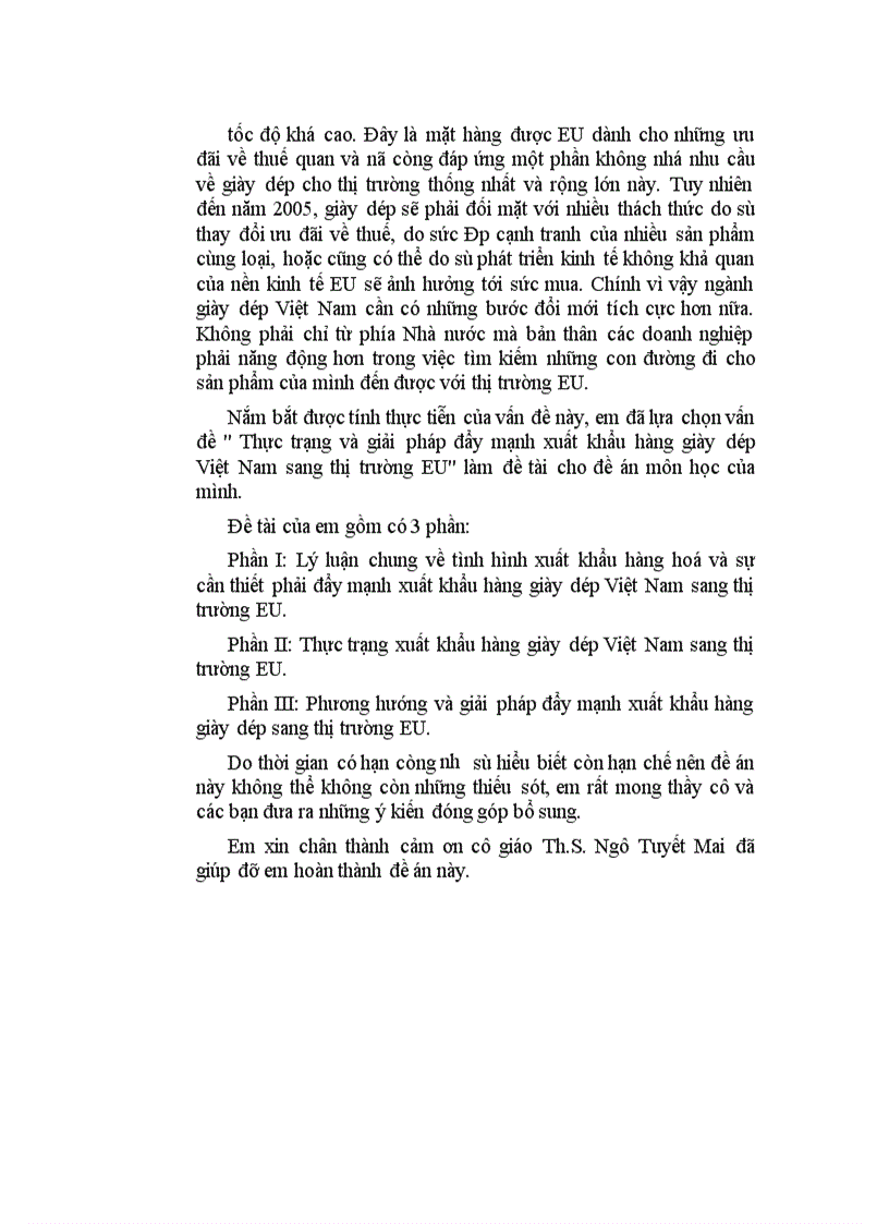 image for page Thực trạng và giải pháp đẩy mạnh xuất khẩu hàng giày dép Việt Nam sang thị trường EU