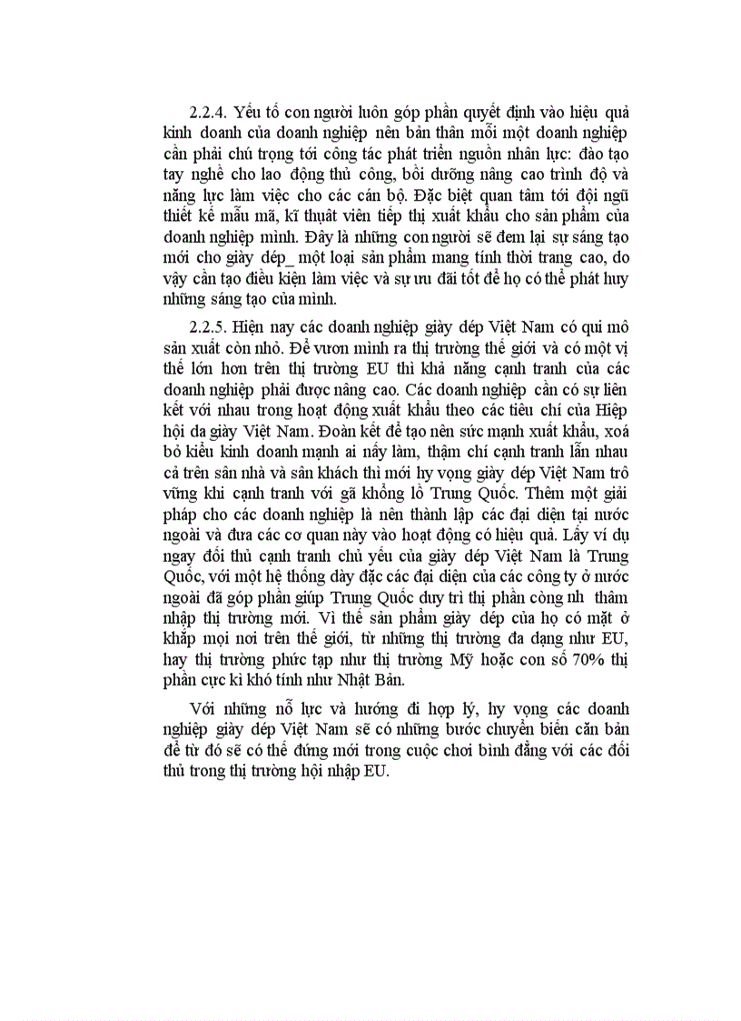 image for page Thực trạng và giải pháp đẩy mạnh xuất khẩu hàng giày dép Việt Nam sang thị trường EU