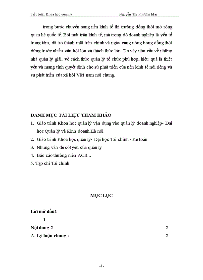 image for page Chức năng tổ chức và thực tiễn vận dụng trong Ngân hàng á Châu