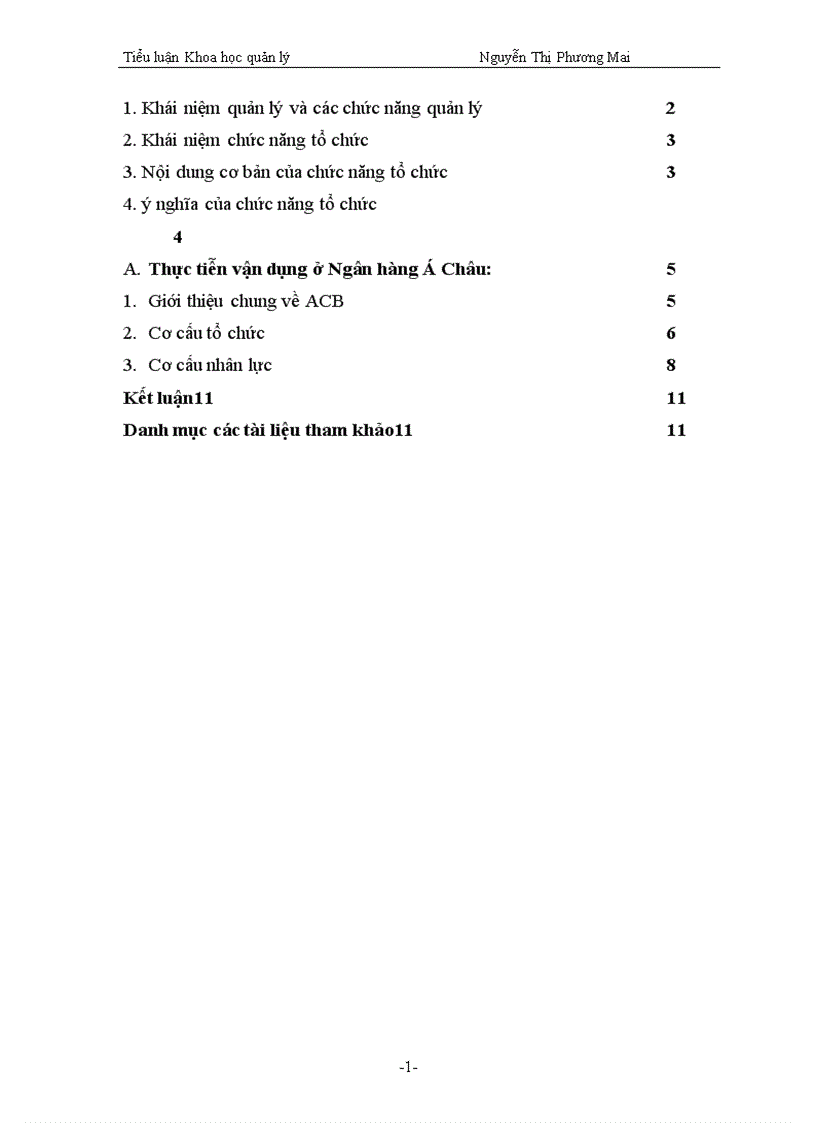 image for page Chức năng tổ chức và thực tiễn vận dụng trong Ngân hàng á Châu