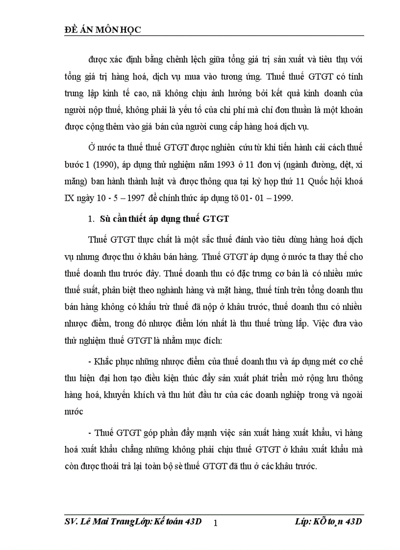 image for page Nội dung cơ bản của thuế GTGT