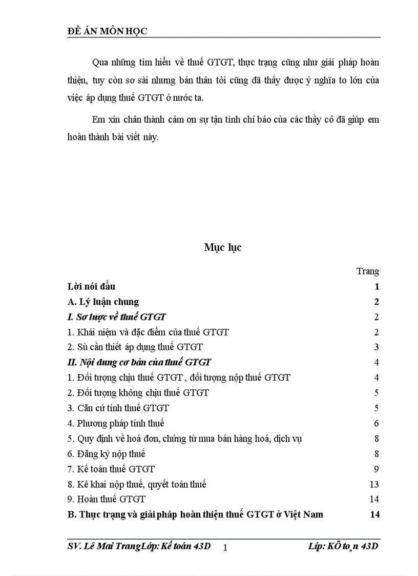 image for page Nội dung cơ bản của thuế GTGT