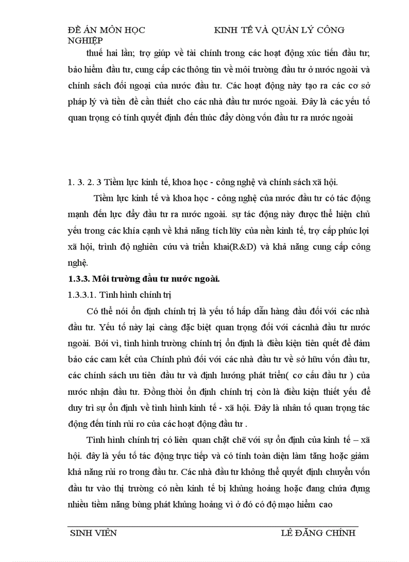 image for page Môi trường đầu tư trực tiếp nước ngoài tại Việt Nam