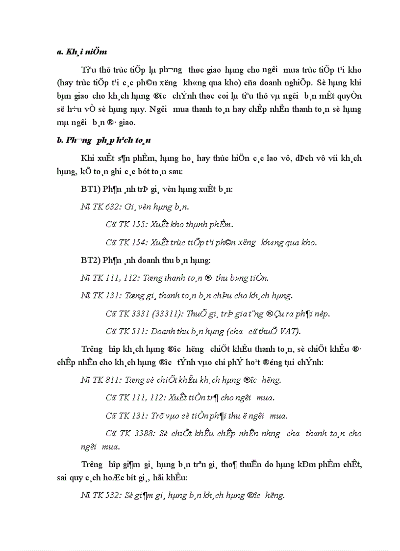 image for page Hoàn thiện hạch toán tiêu thụ và xác định kết quả tiêu thụ thành phẩm tại Công ty Cơ khí Hà Nội