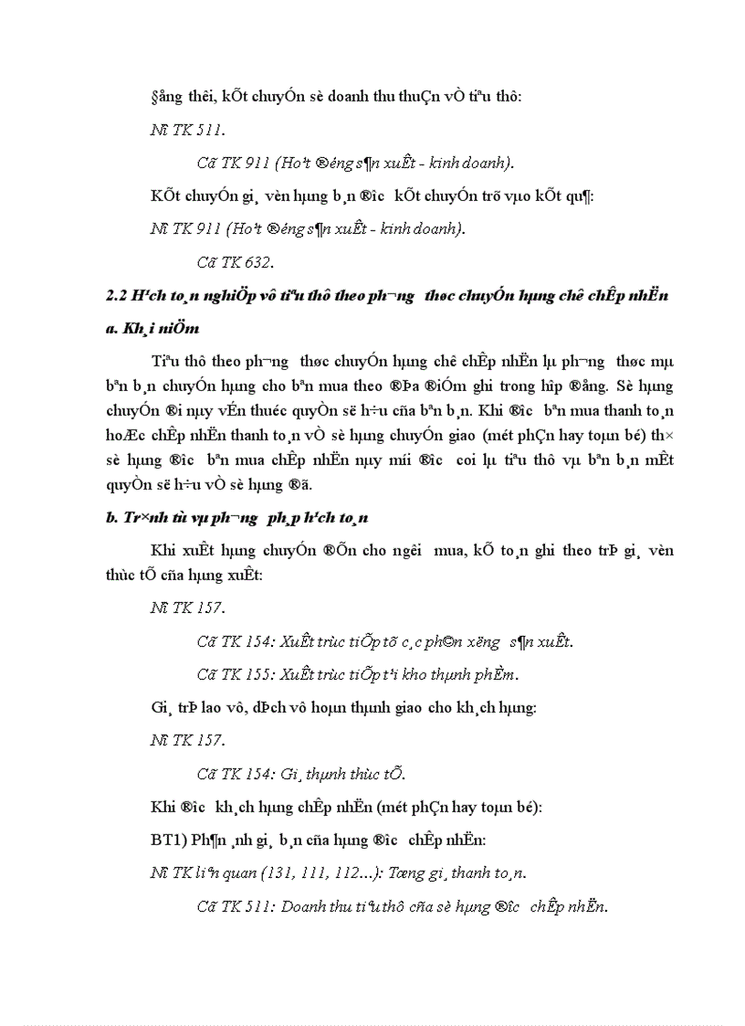 image for page Hoàn thiện hạch toán tiêu thụ và xác định kết quả tiêu thụ thành phẩm tại Công ty Cơ khí Hà Nội