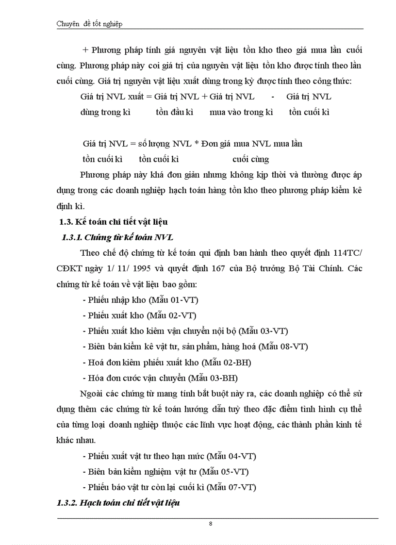 image for page Hoàn thiện công tác kế toán nguyên vật liệu tại xí nghiệp vật liệu hoá chất