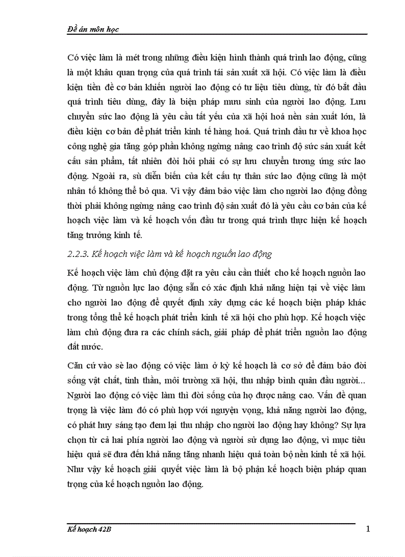 image for page Kế hoạch giải quyết việc làm- thực trạng và giải pháp