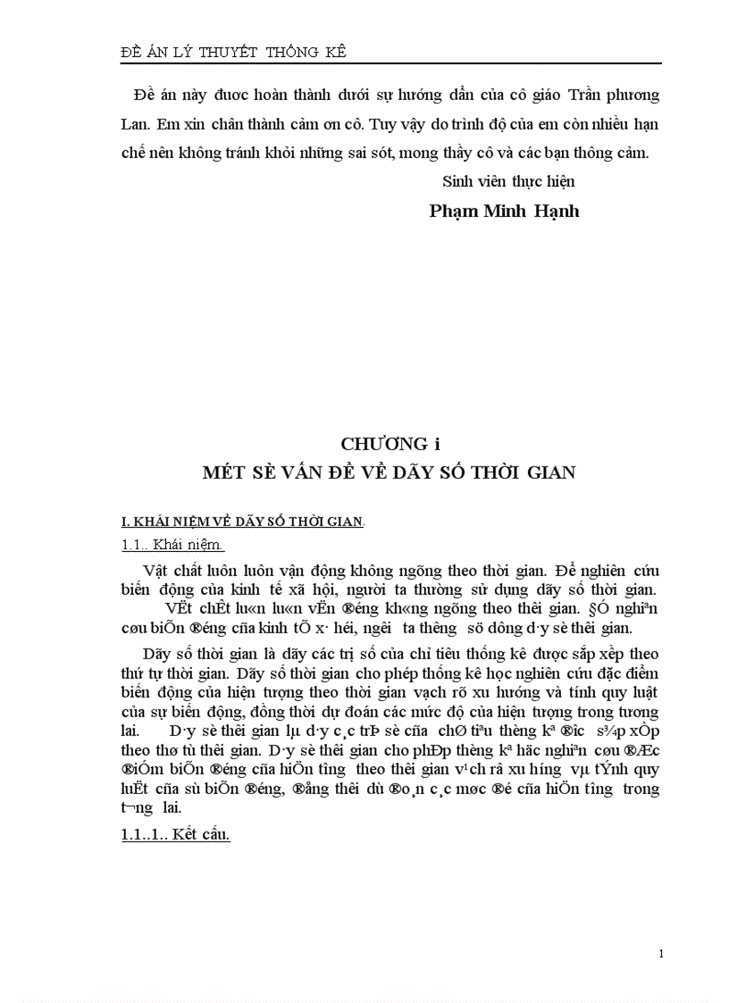 image for page Vận dụng phương pháp dãy số thời gian để phân tích sự biến động của kim ngạch xuất khẩu dệt may thời ki 1996-2003 và dự báo năm 2004