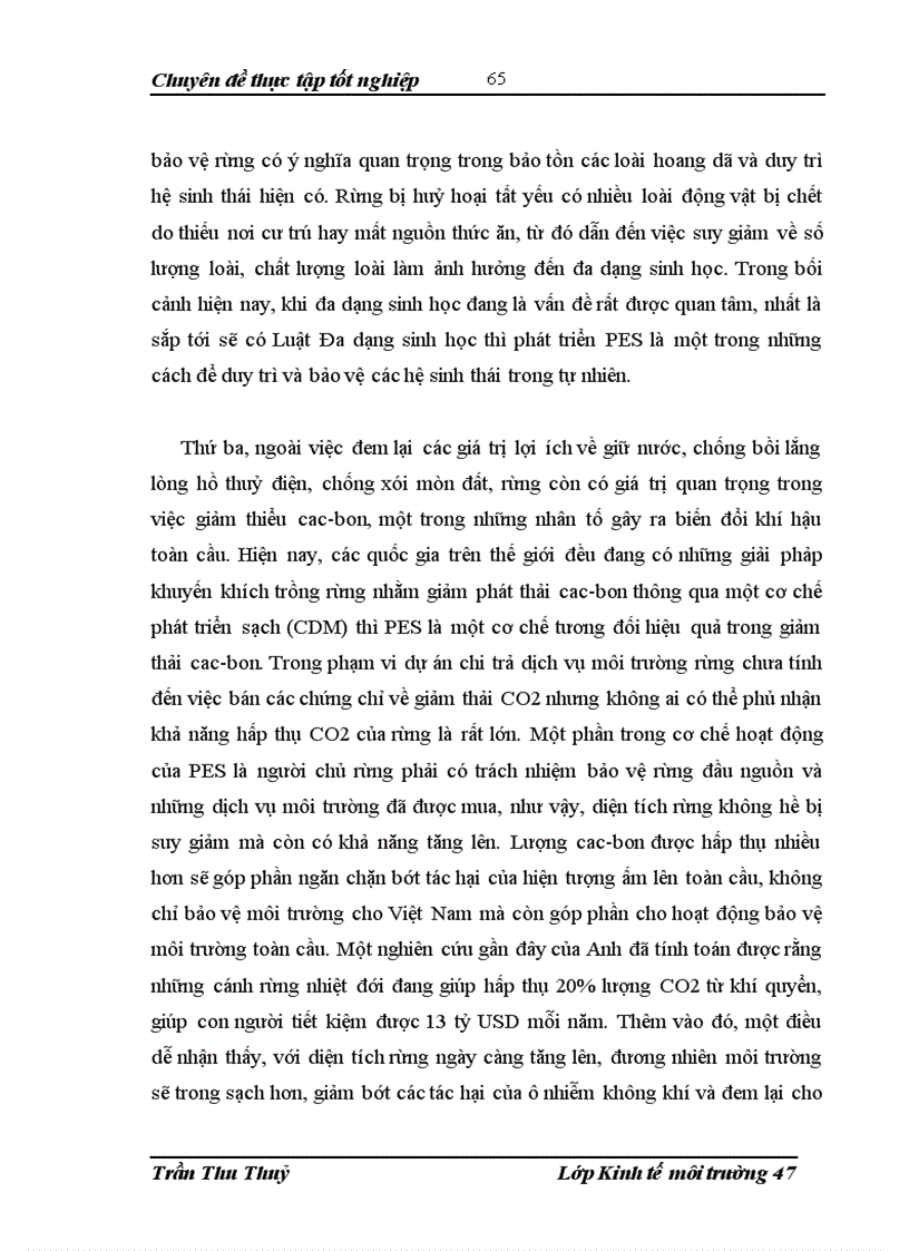 image for page Đánh giá hiệu quả kinh tế xã hội của dự án chi trả dịch vụ môi trường tại tỉnh Sơn La