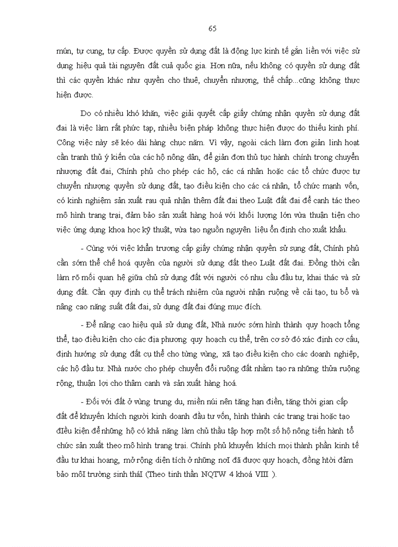 image for page Thực trạng xuất khẩu mặt hàng rau quả của tổng công ty rau quả, nông sản. Phương hướng và giải pháp.
