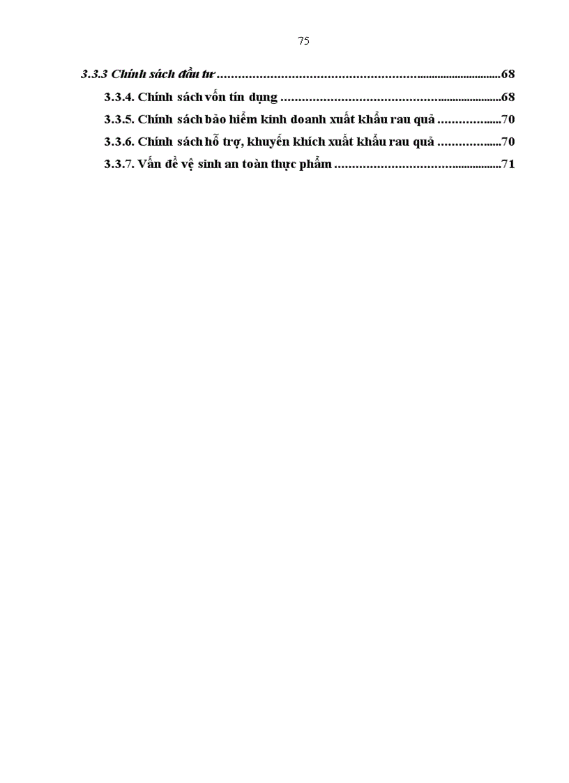 image for page Thực trạng xuất khẩu mặt hàng rau quả của tổng công ty rau quả, nông sản. Phương hướng và giải pháp.