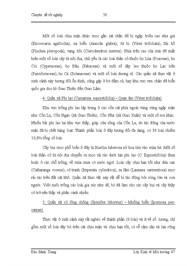 image for page Đánh giá tác động tiềm năng của nước biển dâng đến Vườn Quốc gia Xuân Thủy