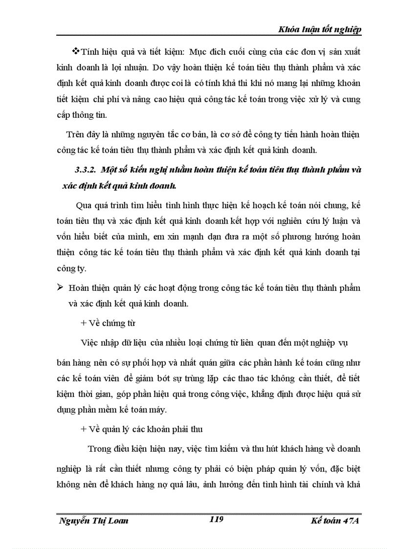 image for page Hoàn thiện hạch toán tiêu thụ thành phầm và xác định kết quả kinh doanh trong công ty sản xuất kinh doanh đầu tư và dịch vụ Việt Hà