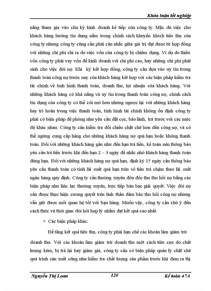 image for page Hoàn thiện hạch toán tiêu thụ thành phầm và xác định kết quả kinh doanh trong công ty sản xuất kinh doanh đầu tư và dịch vụ Việt Hà