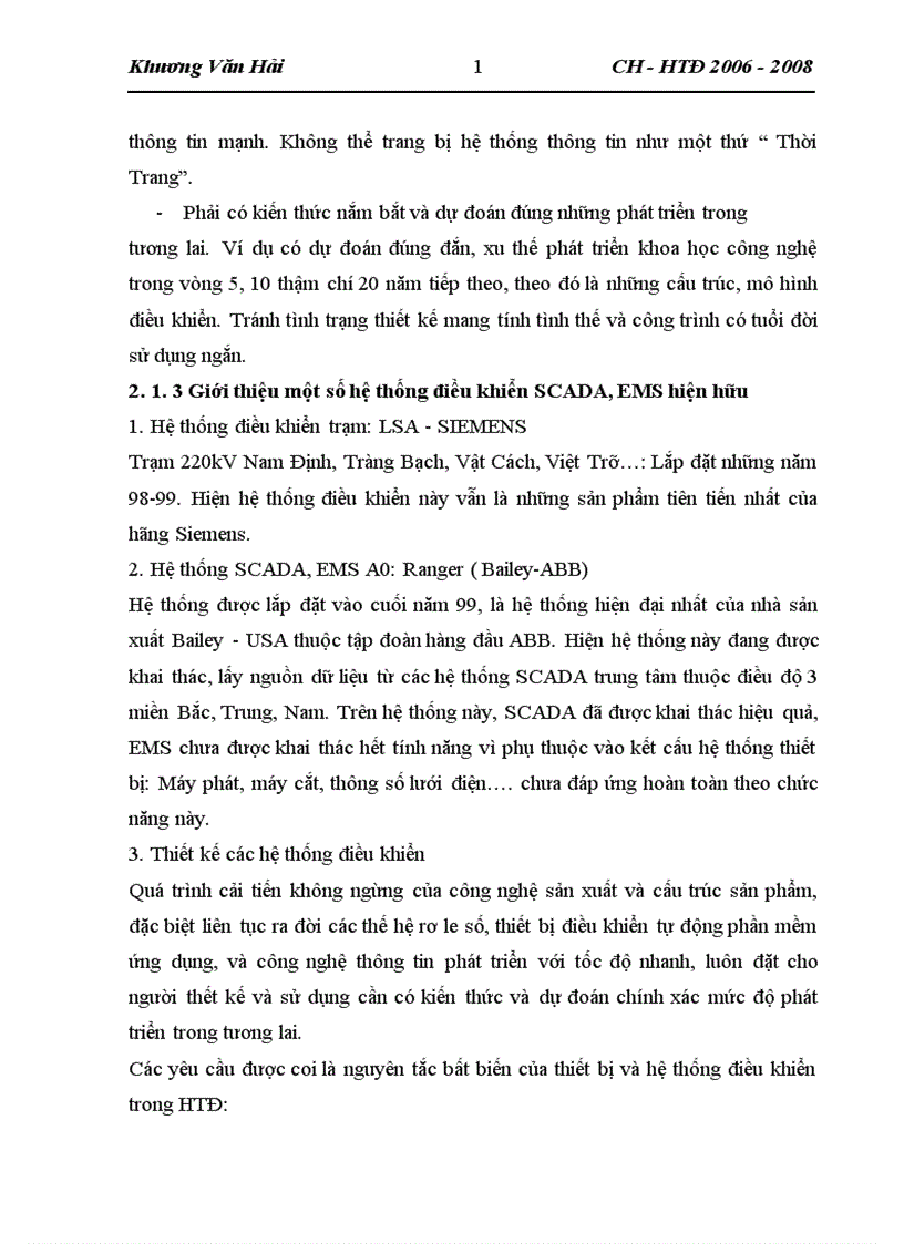 image for page Phân tích khả năng áp dụng các chuẩn truyền thông trong điều khiển giám sát và thu thập dữ liệu.