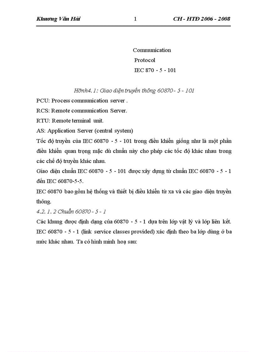 image for page Phân tích khả năng áp dụng các chuẩn truyền thông trong điều khiển giám sát và thu thập dữ liệu.