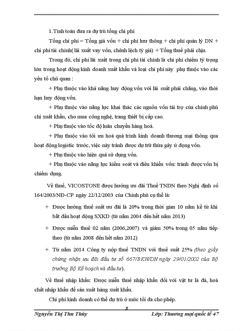 image for page Thực trạng và giải pháp nâng cao hoạt động xuất khẩu gạch đá ốp lát cao cấp của Công ty xuất khẩu gạch đá ốp lát cao cấp VICOSTONE