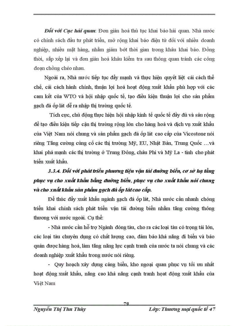 image for page Thực trạng và giải pháp nâng cao hoạt động xuất khẩu gạch đá ốp lát cao cấp của Công ty xuất khẩu gạch đá ốp lát cao cấp VICOSTONE