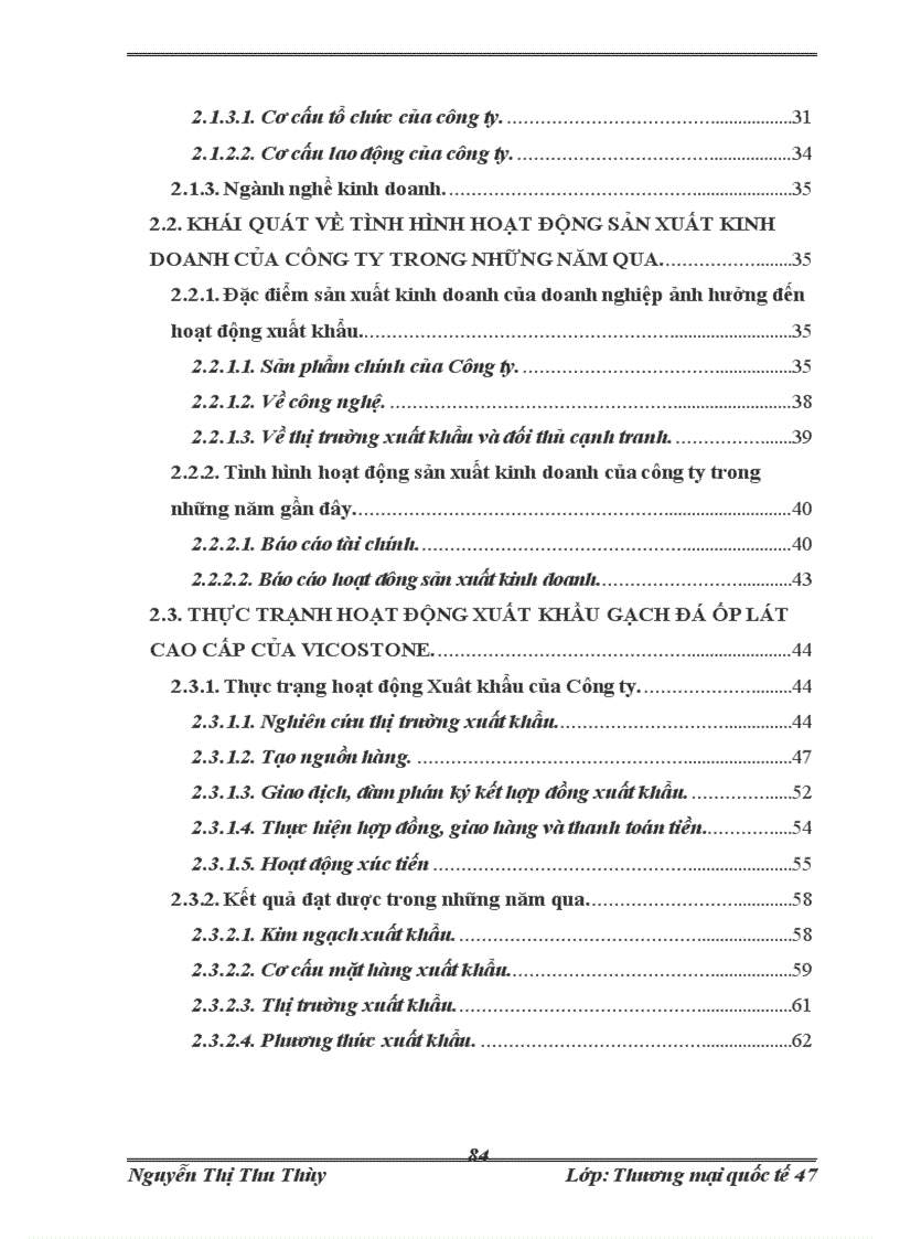 image for page Thực trạng và giải pháp nâng cao hoạt động xuất khẩu gạch đá ốp lát cao cấp của Công ty xuất khẩu gạch đá ốp lát cao cấp VICOSTONE