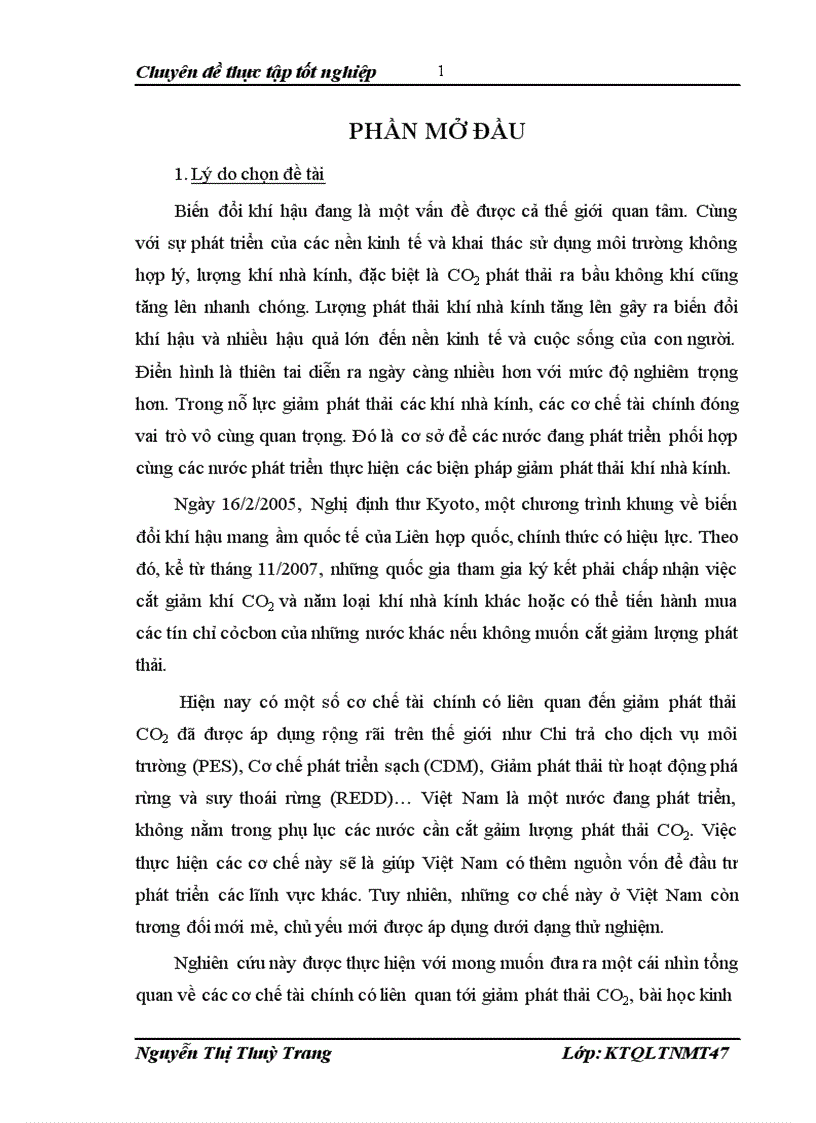image for page Tìm hiểu hiện trạng việc áp dụng các cơ chế tài chính có liên quan đến giảm phát thải CO2 trên thế giới.