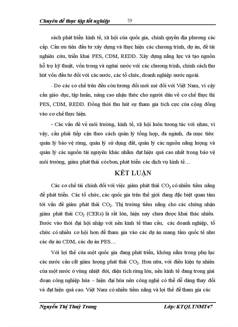 image for page Tìm hiểu hiện trạng việc áp dụng các cơ chế tài chính có liên quan đến giảm phát thải CO2 trên thế giới.