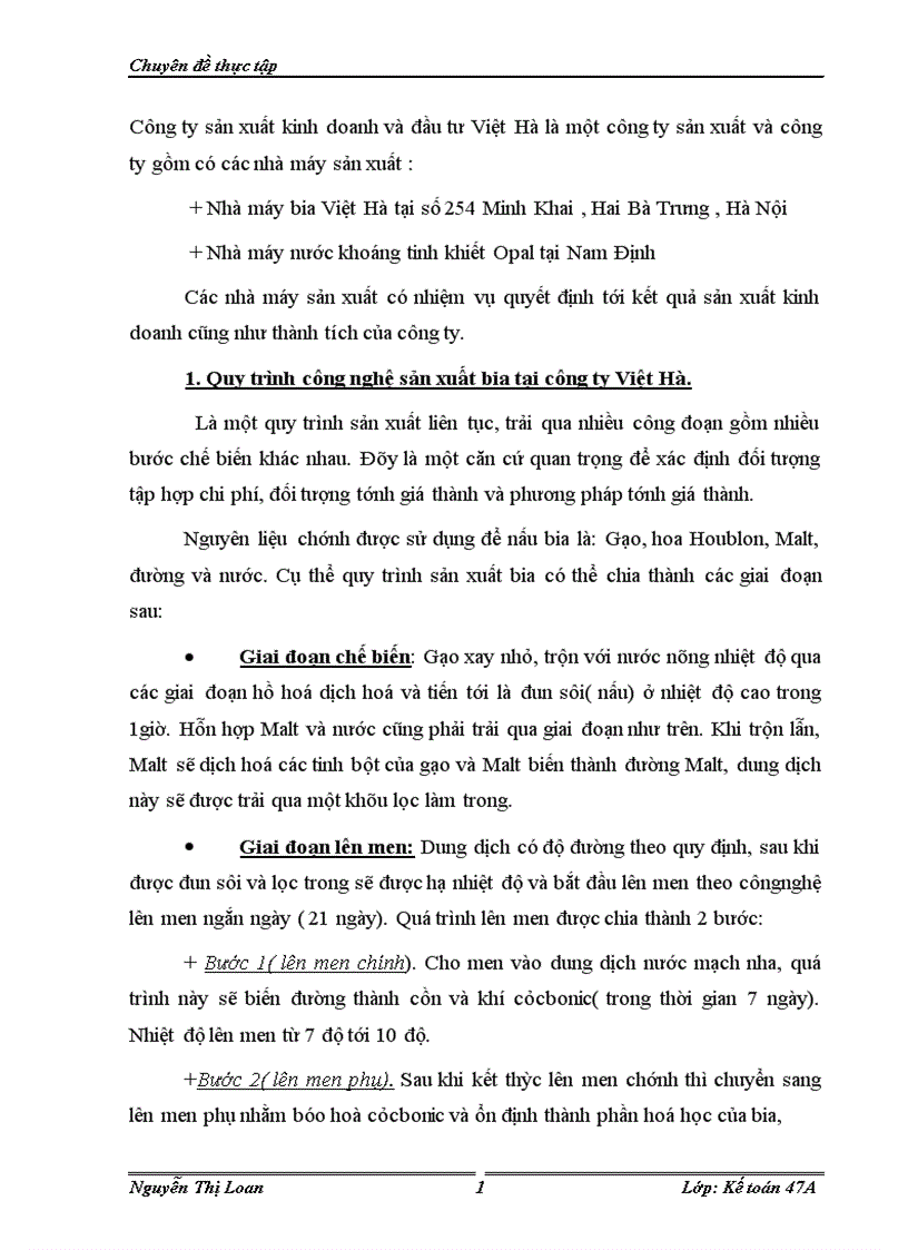 image for page Hoàn thiện hạch toán tiêu thụ và xác định kết quả tiêu thụ thành phẩm trong công ty sản xuất kinh doanh và đầu tư Việt Hà