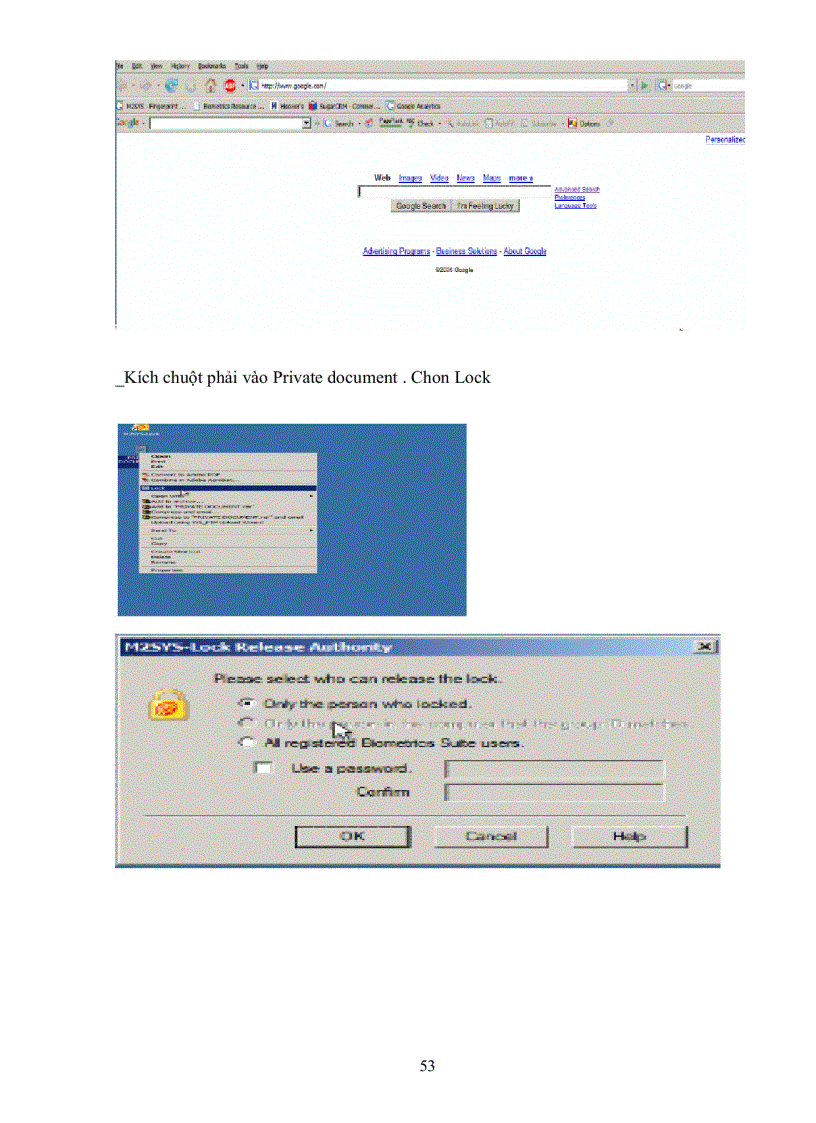 image for page Ứng dụng của nhận dàng vân tay