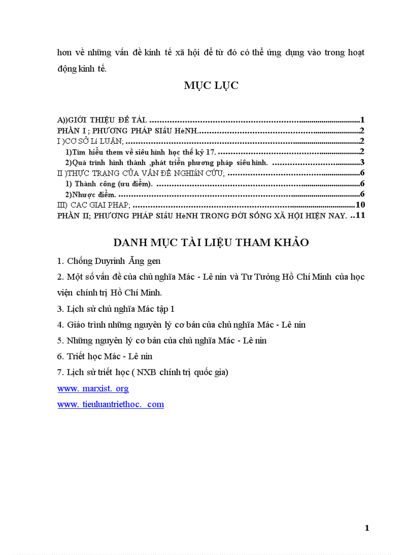 image for page Phương pháp siêu hình